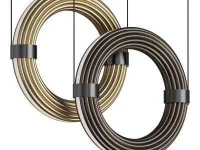 Elli pendant lamp 3D model