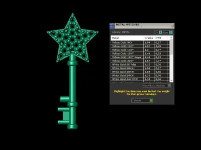 Pendant P209 3D Print Model 3D print model