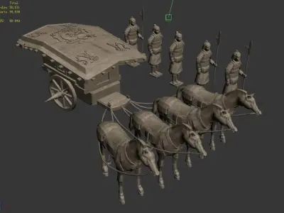 Terracotta Warriors 301 3D model