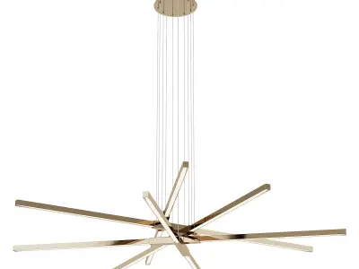Pix Sticks Tie Stix Metal Suspension with Power light 3D model