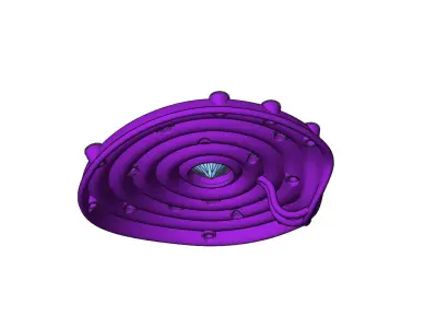 Solar System Necklace 3D print model