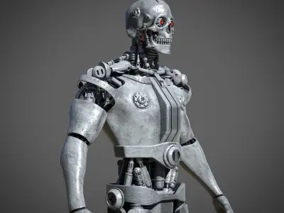 Metal Skull 3D model