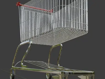Shopping Cart 3D model
