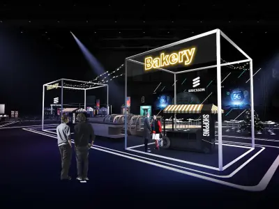 ericsson booth  3D model