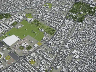 Jaipur Low-poly 3D model