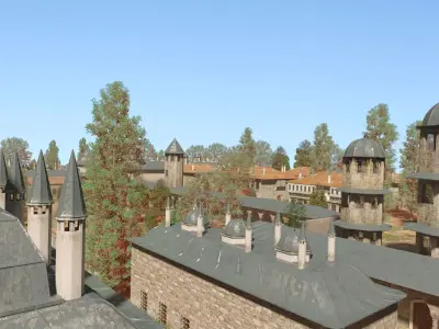 Saray-i Amire Manisa TURKIYE 3D model