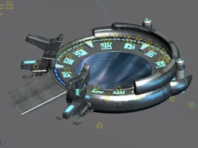 Different dimension - portal 01 3D model