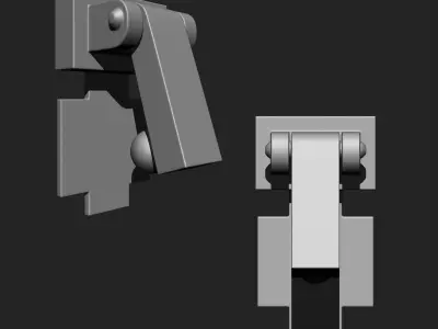 Door Latch IMM Brush Pack 15 in One vol 5 3D model