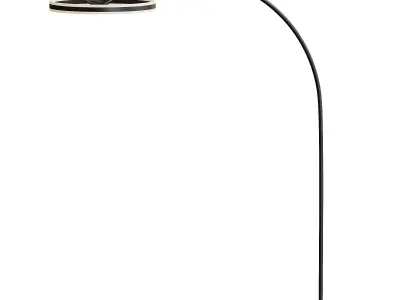 Lucande LED arc lamp 3D model