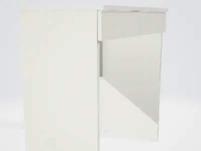 3d  table for indoor 3D model