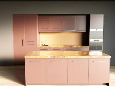 115-Kitchen7 matte 10 3D model