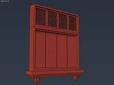 Rectangular Window 3D model