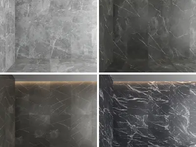 Marble Porcelain tiles set 46 Texture
