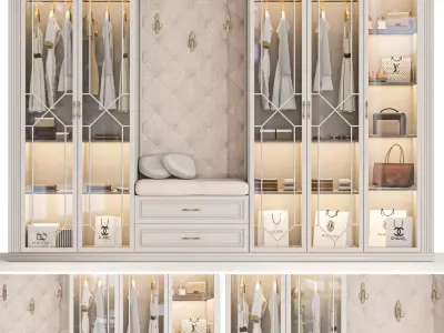 wardrobe 124 3D model