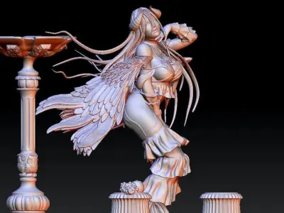 Albedo Overlord 3D print model