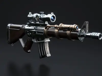  Steampunk Van and Gun Bundle 