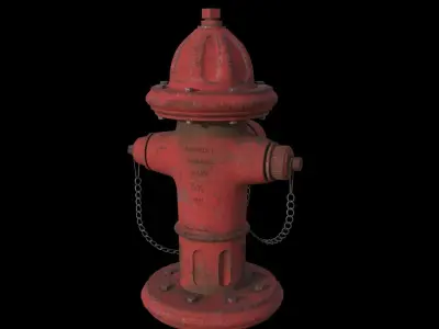 water hydrant 3D model purchase