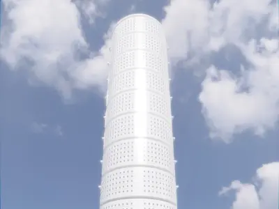 Parametric Building 1b14 3D model