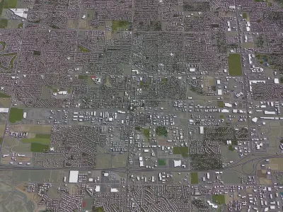 Meridian Low-poly 3D model