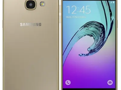 Samsung Galaxy A5 2016 Gold 3D model