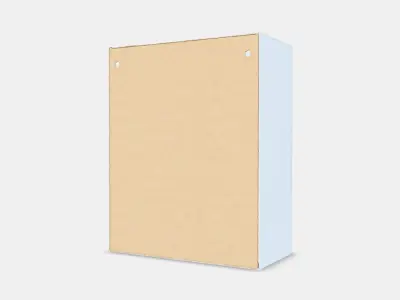 KNOXHULT Wall cabinet with door 3 Low-poly 3D model