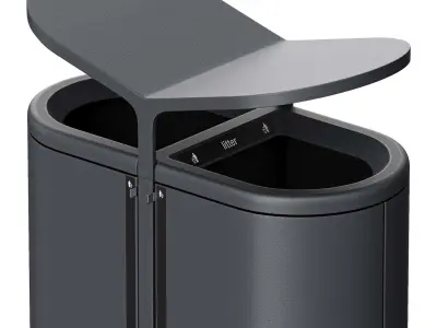 Waste Bin Tonyo 03 3D model