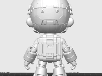 Stellar Vault Guardian 3D print model