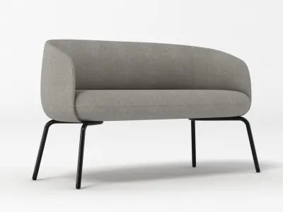 PlusHalle Low Nest Sofa 3D model