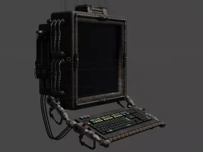 Computer Terminal 3D model