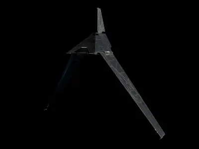 Star wars Shuttle - Krennic Rogue One 3D model