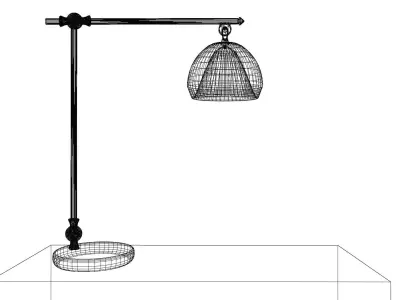 Bed Side Lamp 3D model
