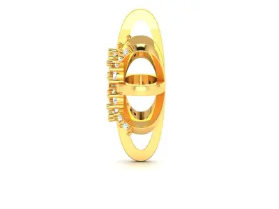 Women Solitaire Pendants 3dm STL OBJ FBX Render Details 3D print model purchase
