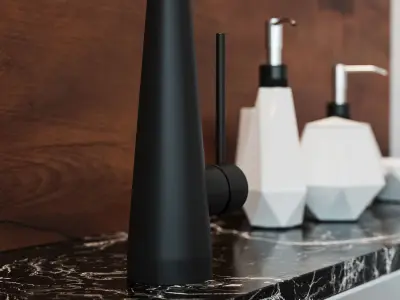 Newform YCON 64214 sink mixer 3D model