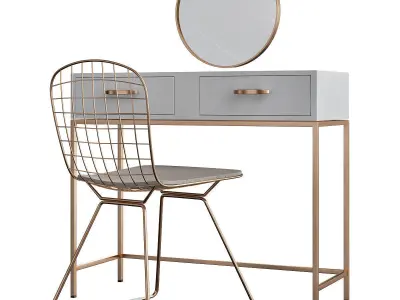 Toilet table 3d models collection 10 pieces 3D Model Pack