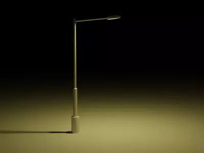 simple street light 3D model