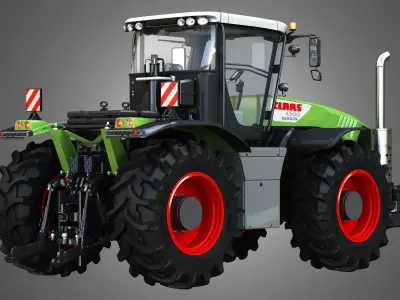 Claas Xerion 4000-5000 Series 3D model