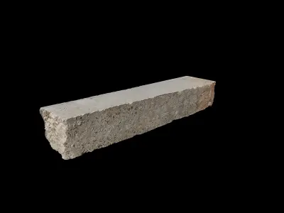 Anydrafts Road Stone 03 Low-poly 3D model