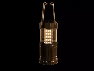 006 - Camping Lantern 3D model
