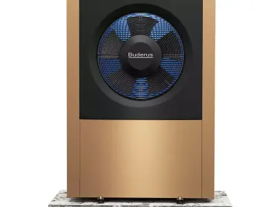 Heat pump Buderus 3D model