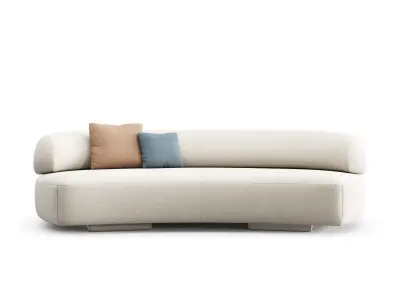 Gogan 2 Seater Sofa 3D model