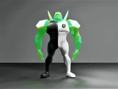 Ben 10 Diamondhead 3D model