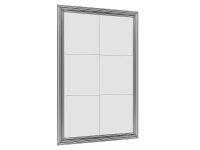 Mirror in a metal frame GZ-M1053 3D model