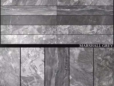 Absolut Keramika Marshall Grey 3D model