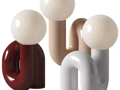 Neotenic Table Lamp - Dekoor 3D model
