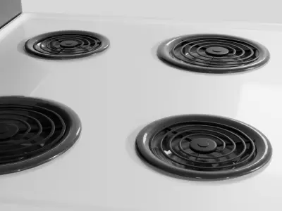 Electric Stove - Oven 3D model
