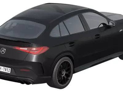 Mercedes-Benz GLC53 AMG Coupe 2027 3D model