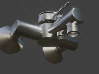 Bathroom Tap 3D model