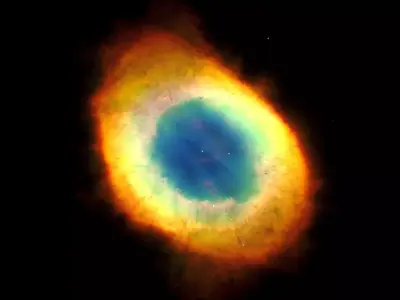 Ring Nebula 3D model