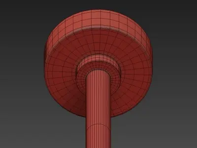 Suspension Medium Chandelier 3D model