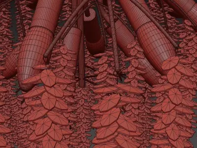 De Rossi Crystal Chandelier 3D model